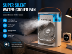 10 inch mini portable Air cooler Fan | USB Electric Fan with Led night Light