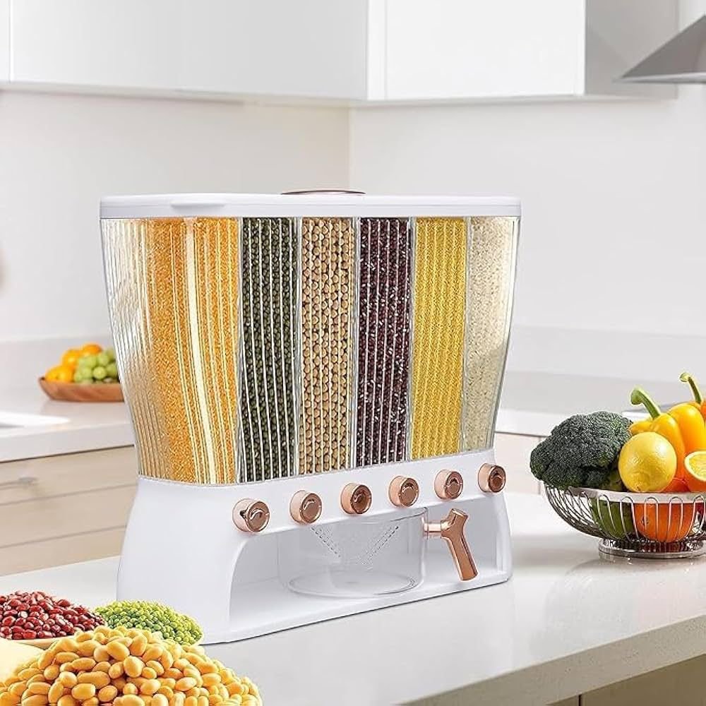 WhatsApp Image 2026-07-14 at 4.58.58 AM (2) 10kg 6 Portion Cereal Dispenser - Image 1
